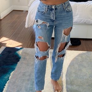 Topshop Hayden Boyfriend Jeans size 26 used
